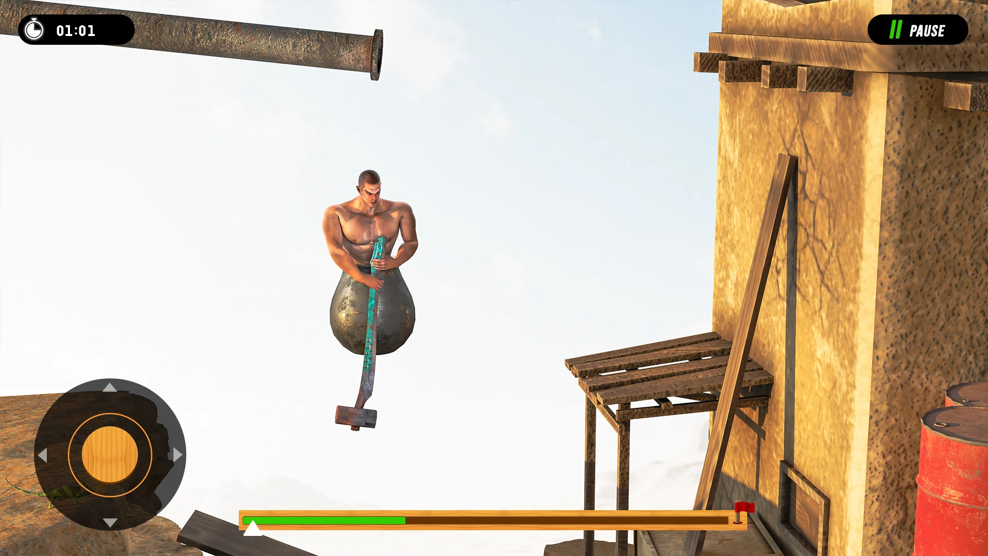 Hammer Climber Man: Pot Man 3D screenshot