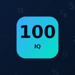 Symbol von World's Top 100 Math IQ Test